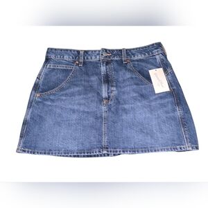 Womens Universal Thread Classic Blue Denim Skirt, Size 12, NWT!!!
